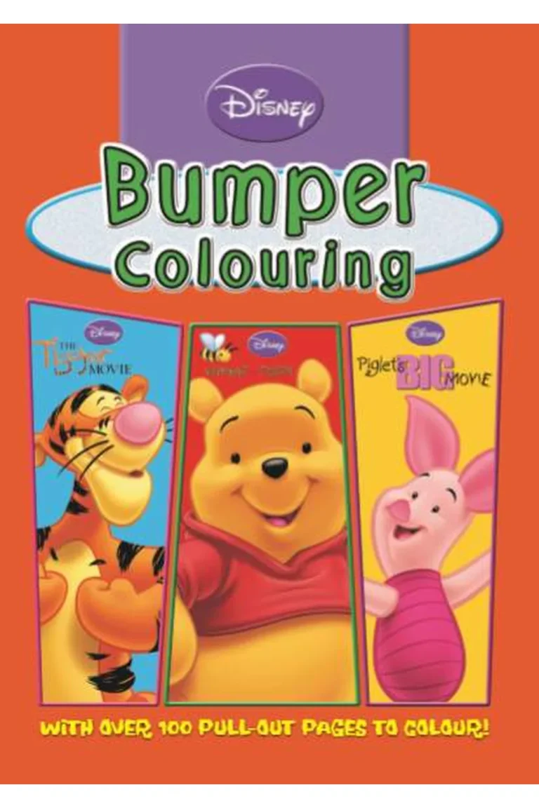 غلاف BUMPER COLOURING - WINNIE — نهضة مصر