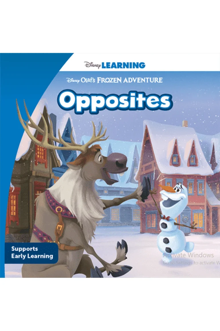 غلاف Disney Learning- opposites — نهضة مصر
