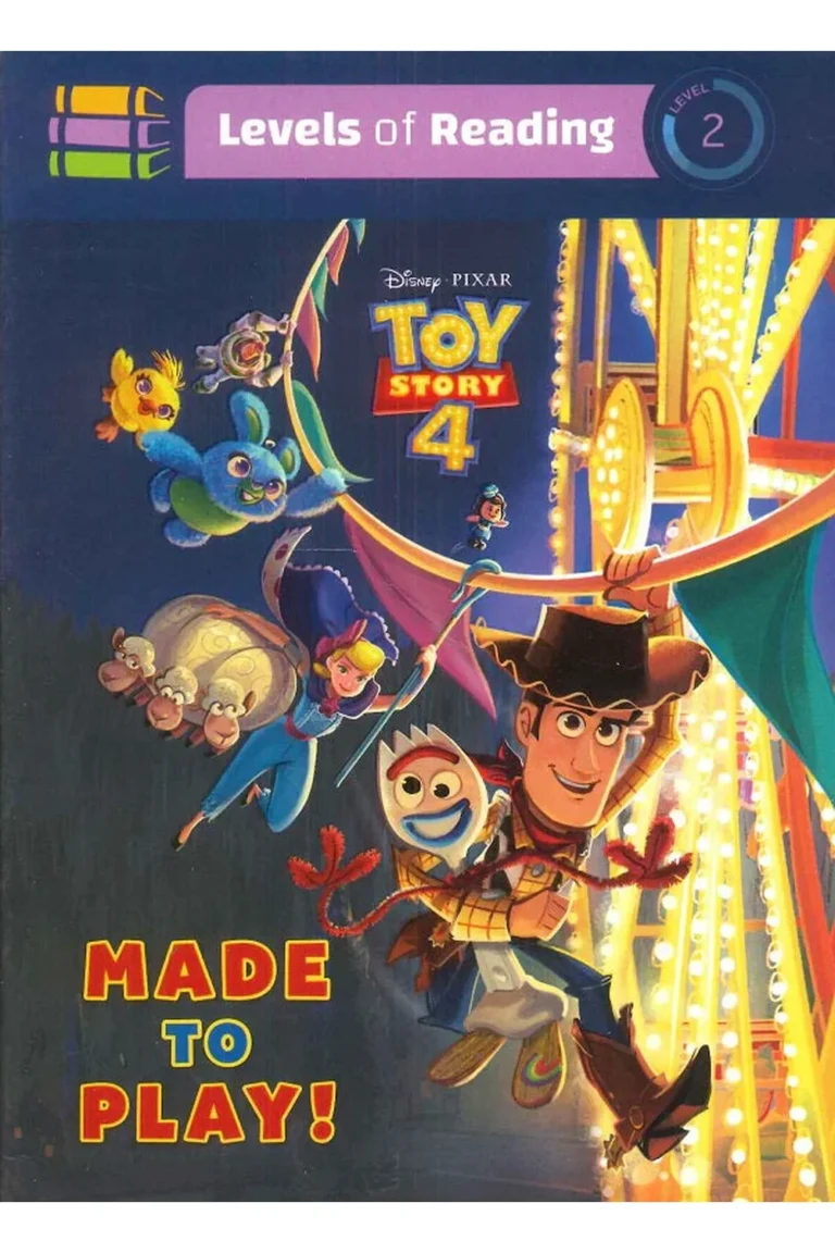 غلاف Levels of reading- toy story 4 — نهضة مصر