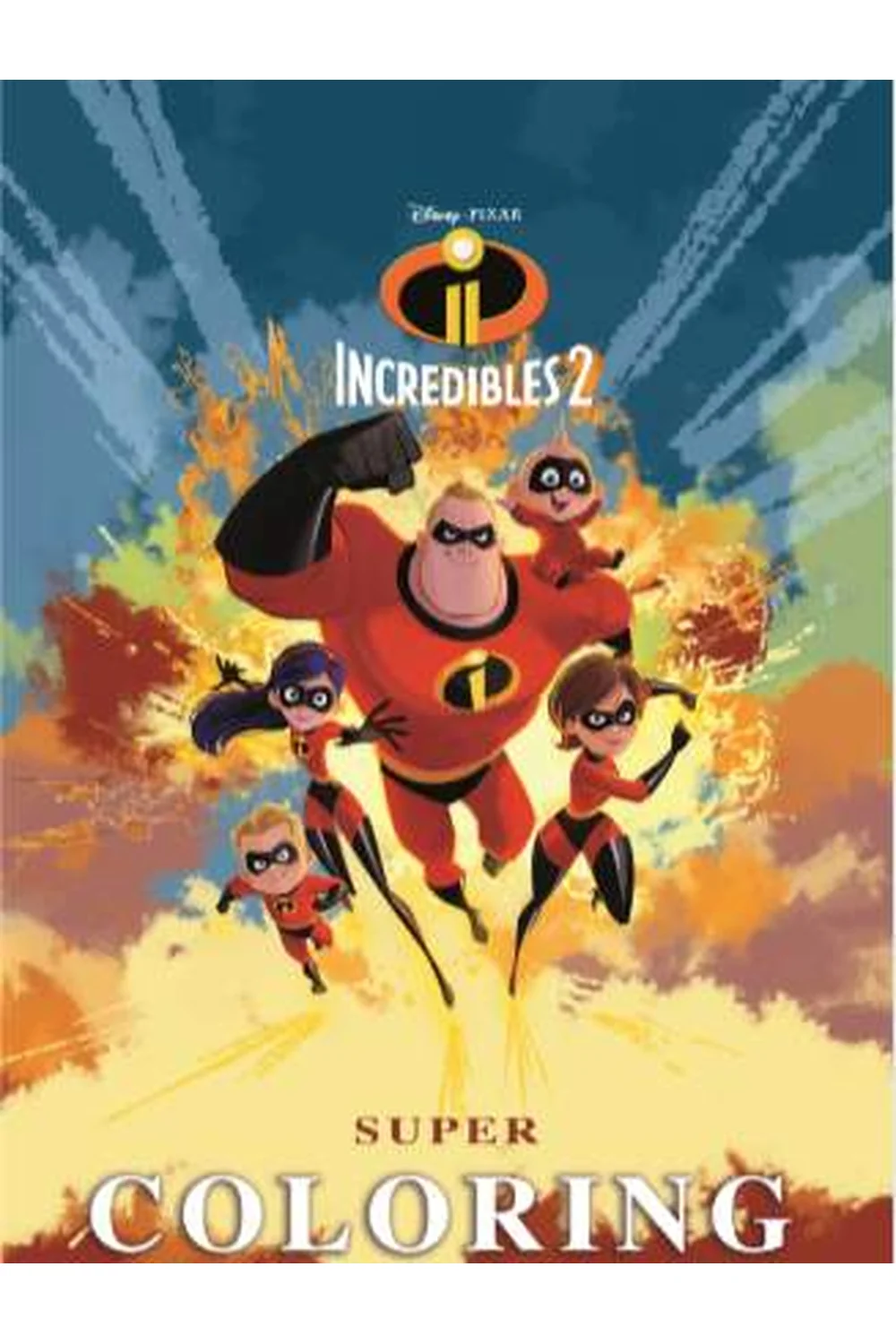 Incredibles2- Super coloring غلاف Incredibles2- Super coloring — نهضة مصر