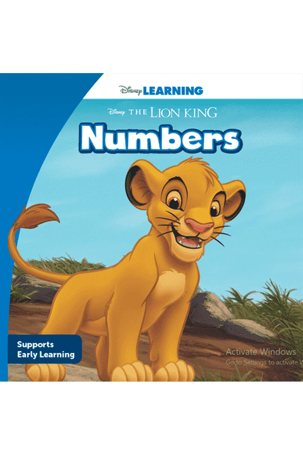Disney Learning- numbers غلاف Disney Learning- numbers — نهضة مصر