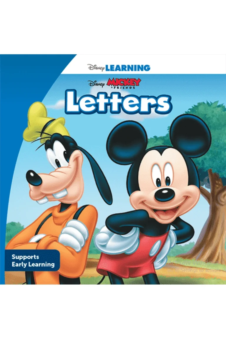 غلاف Disney Learning- letters — نهضة مصر