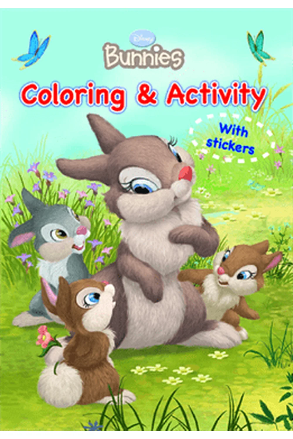 Bunnies - Coloring and Activty غلاف Bunnies - Coloring and Activty — نهضة مصر