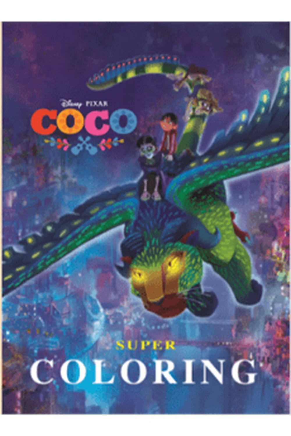 Super coloring - Coco غلاف Super coloring - Coco — نهضة مصر