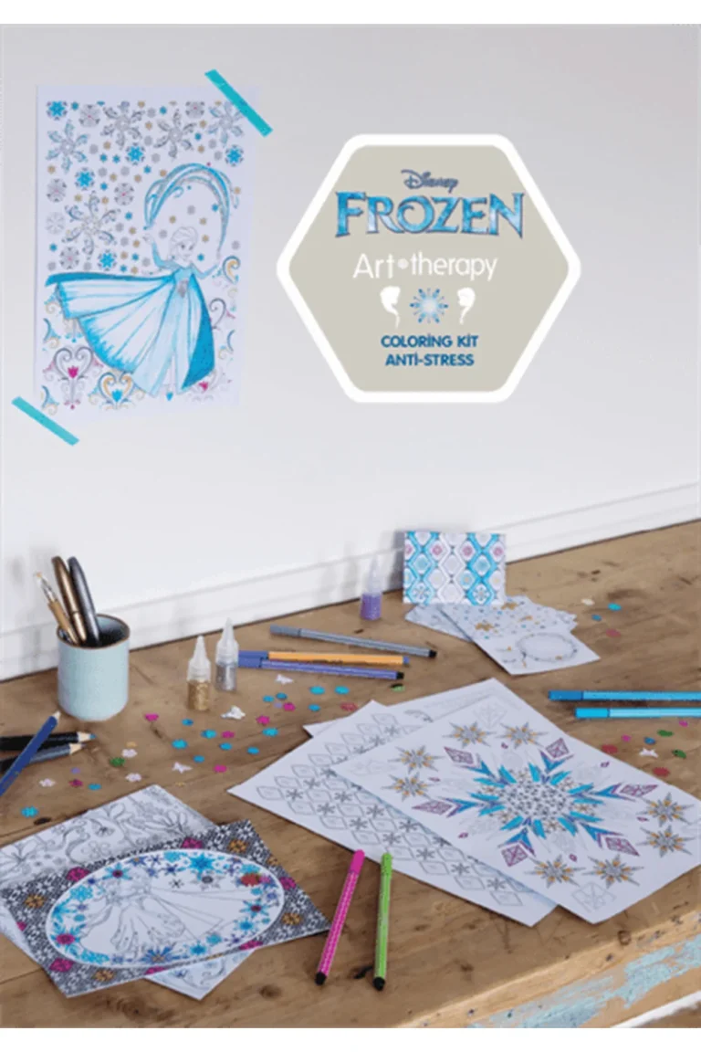 غلاف Frozen - Art Therapy — نهضة مصر