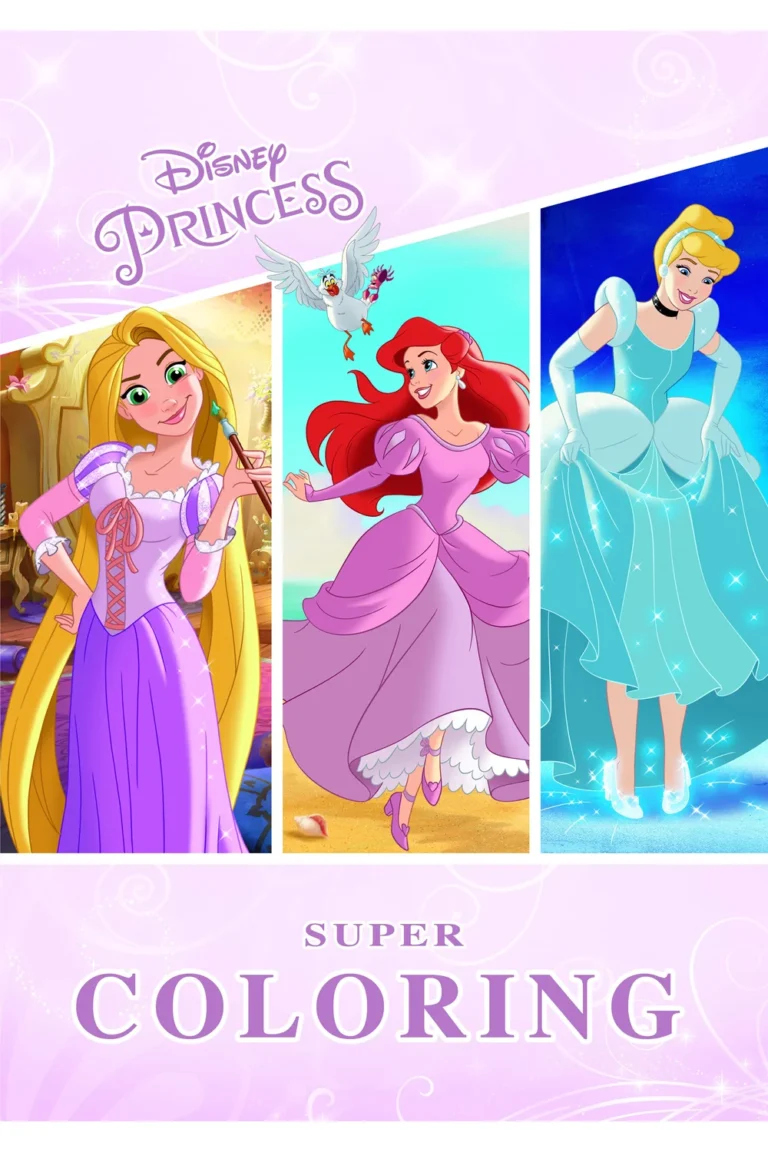 غلاف Super Coloring - princess — نهضة مصر
